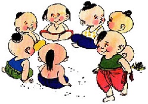 การเล่นมอญซ่อนผ้า